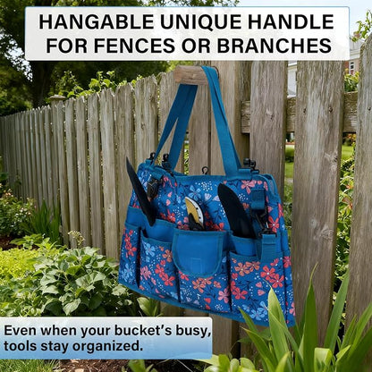 KUNN Bucket Organizer 5 Gallon 18-Pocket Tool Bucket Bag - Image 6
