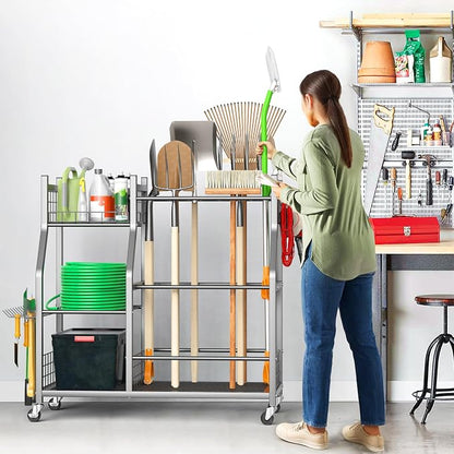Ultrawall Garden Tool Organizer, Yard Tool Storage Rack - Image 7