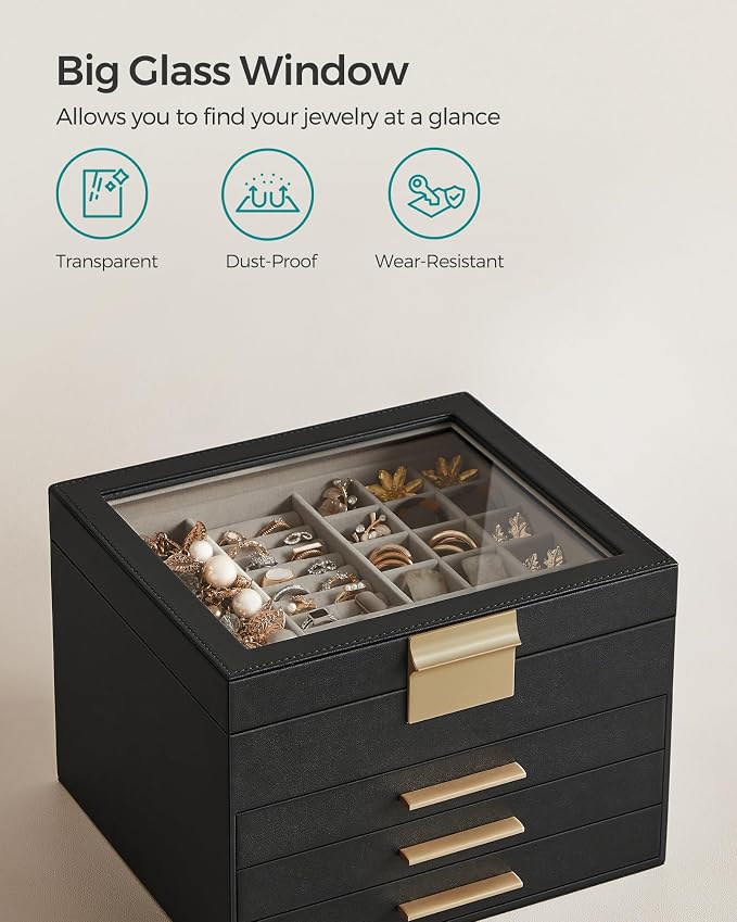 SONGMICS Jewelry Box Organizer - Image 4