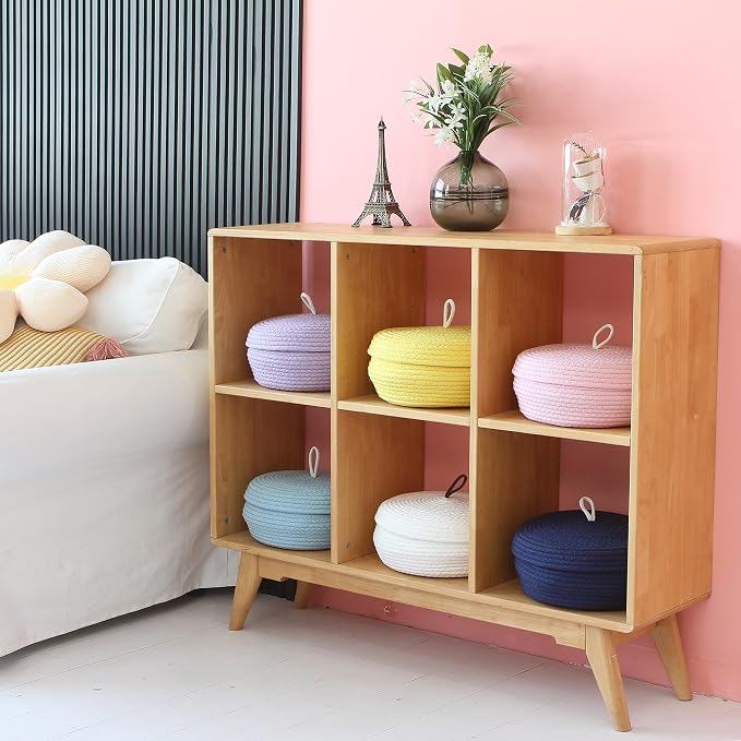 Sea Team Round Cotton Rope Storage Basket - Image 4
