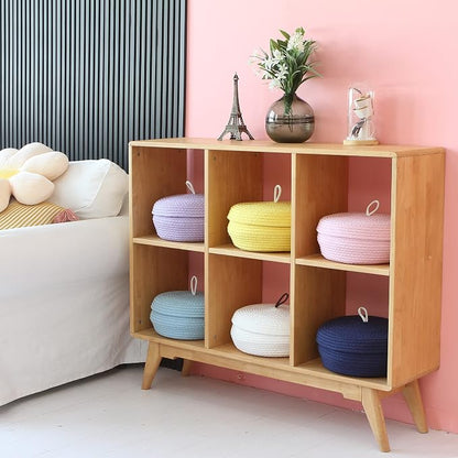 Sea Team Round Cotton Rope Storage Basket - Image 4