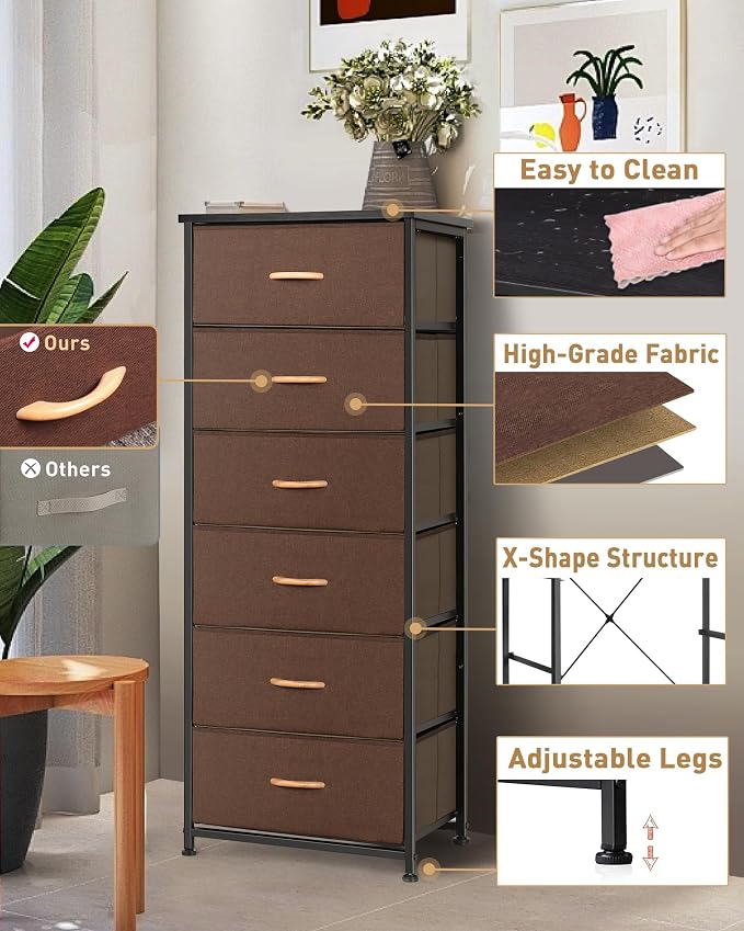 Mifuro Tall Dresser for Bedroom - Image 8