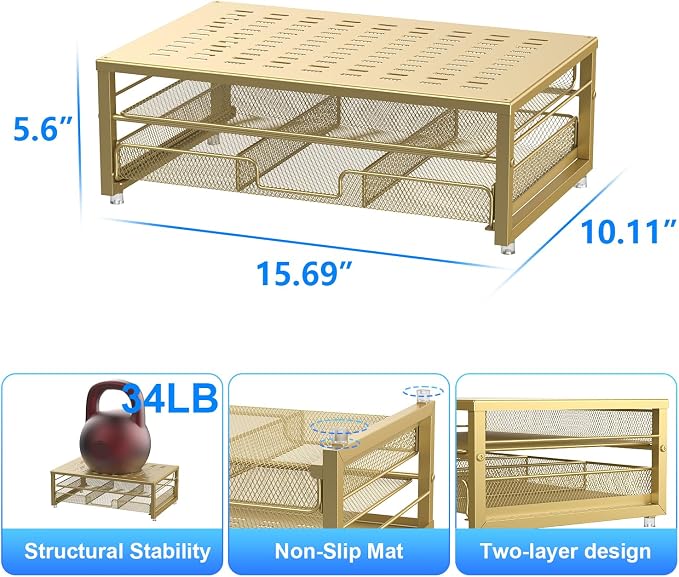 gianotter Computer Monitor Stand Riser, office organizer - Image 5