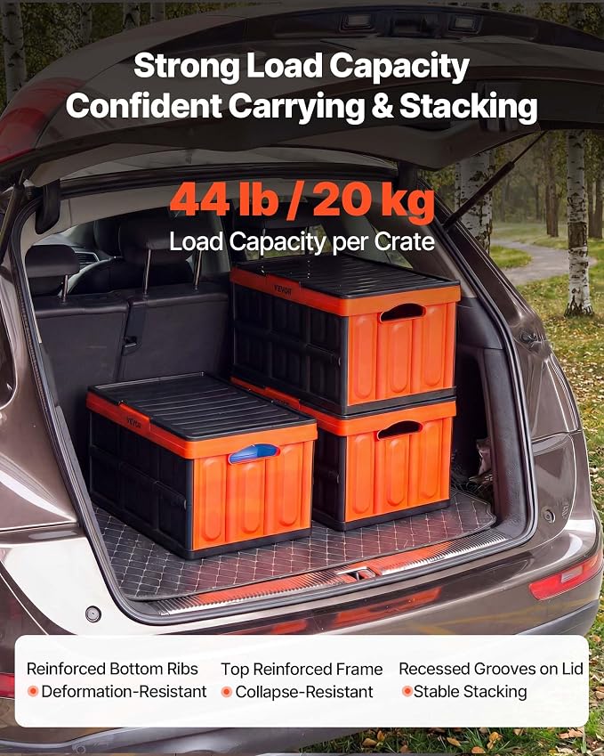 VEVOR Plastic Collapsible Storage Bins - Image 3