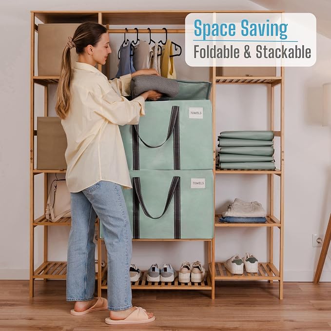 VENO 8 Pack Moving Bags and Large Christmas Storage Bins - Image 6