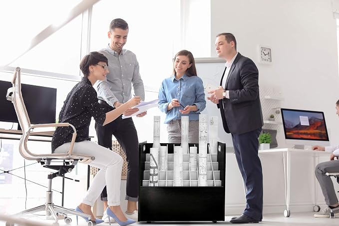 Adir Blue Print Storage Organizer - Image 9