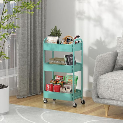 MAX Houser 3-Tier Rolling Utility Cart - Image 6