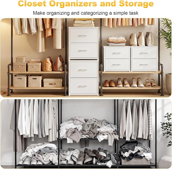 Stackable Storage Drawers, Closet Drawers - Image 5