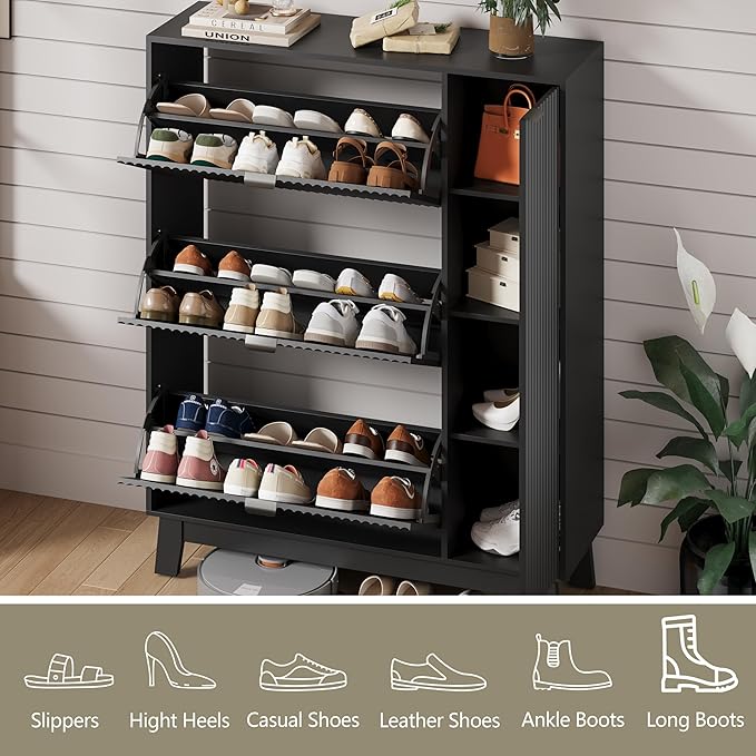 Shoe Cabinet Storage for Entryway - Image 4