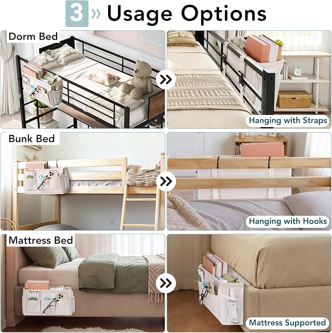 Bedside Caddy Storage Organizer - Image 3