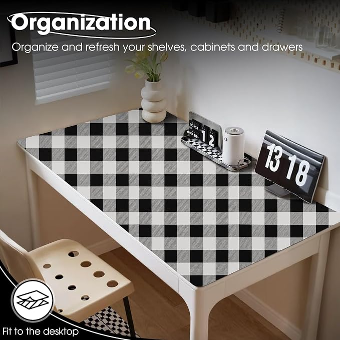 Drawer and Shelf Liner, Non-Slip Kitchen Cabinet Liners Non-Adhesive Thick - Image 6