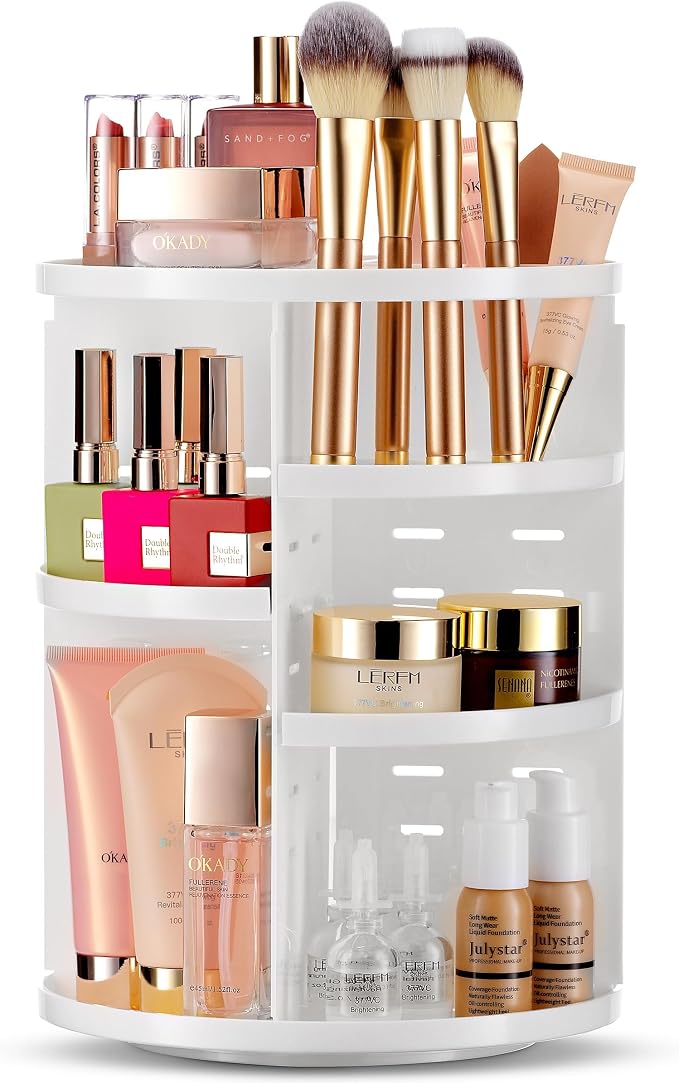 Masirs 360 Rotating Makeup Organizer by Masirs