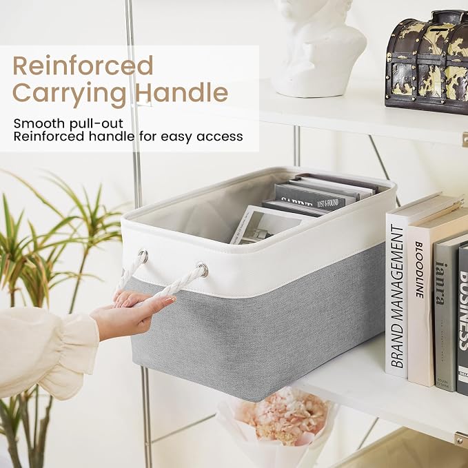 15x11x10 In Foldable Fabric Large Storage Bins - Image 4