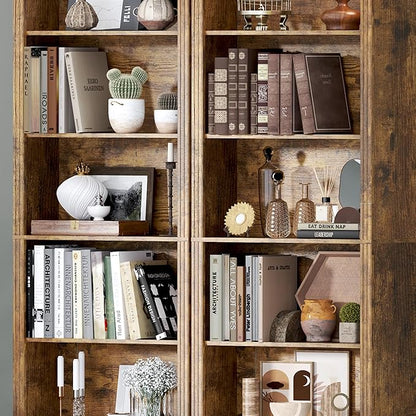 75" Tall Bookshelf, 6-Tier Floor Standing Bookcase - Image 6