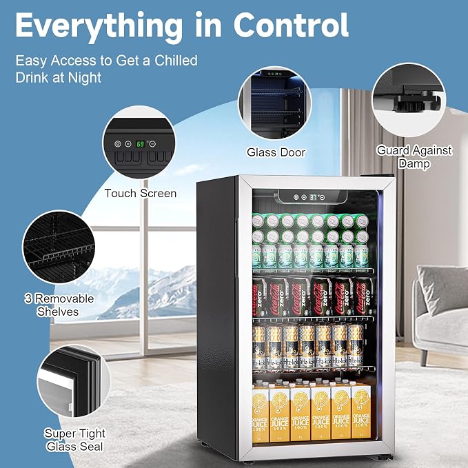 105 Can Mini Fridge - Image 2