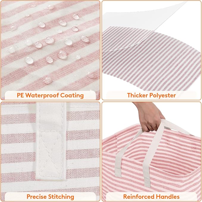 Lifewit 1 Pack Laundry Basket 80L Each, Collapsible Clothes Hamper - Image 5