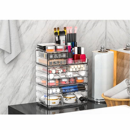 Acrylic Clear Make up Organizers And Storage - Image 8