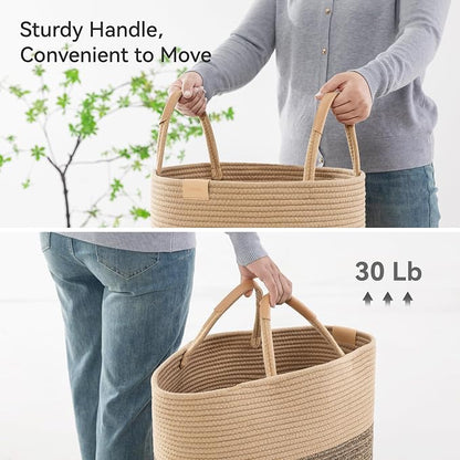 62L Striped Laundry Hamper - Image 5