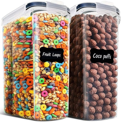 ComSaf 6.7Qt Cereal Storage Container Set of 2 by ComSaf
