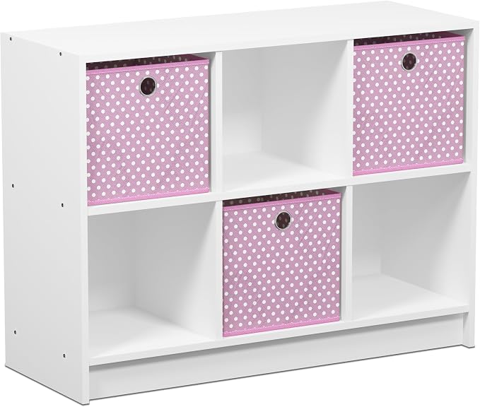 Furinno BASIC Book Shelf, 6-Cube Bookshelf - Image 6