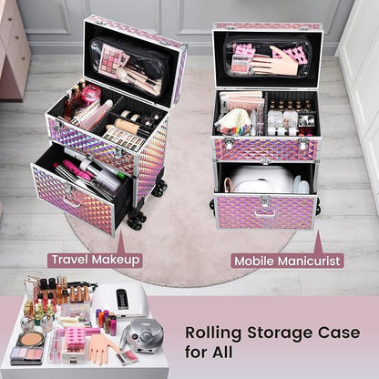 Professional Rolling Makeup Case - Image 2