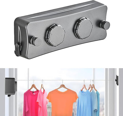 JOOM Retractable Clothesline Heavy Duty Clothes Drying Laundry Line Wall by JOOM