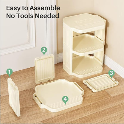 Kitstorack Vertical Shoe Rack: 5 Tiers Stackable Shoe Rack - Image 6