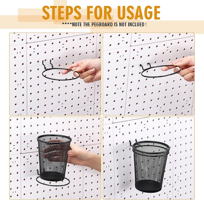 Spakon 6 Sets Pegboard Cups - Image 4