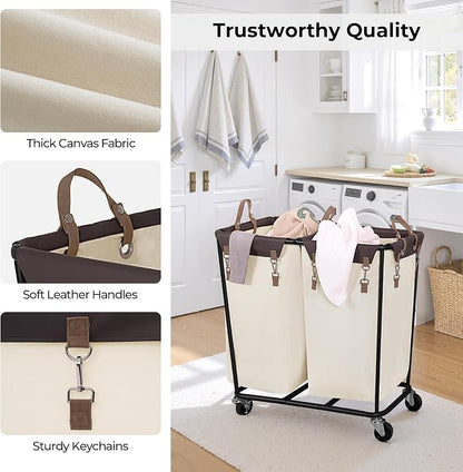 StorageWorks 280L Large Lanudry Hamper - Image 6