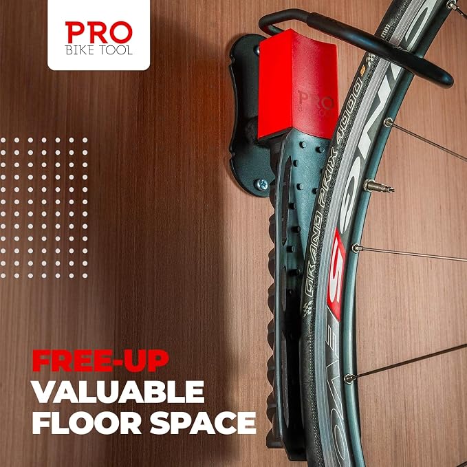 Pro Bike Tool Swivel Bike Rack, Wall Mount - Image 2