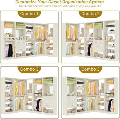 Unikito 110” Closet System - Image 2