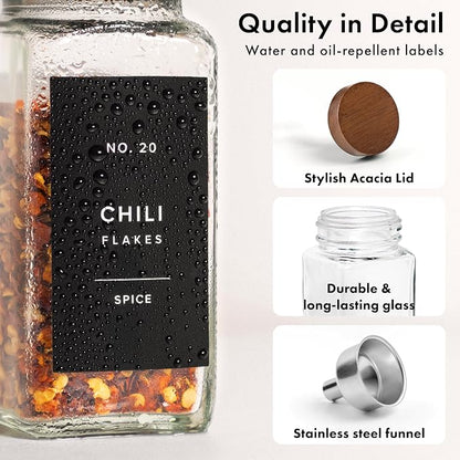 EDELHAUS® Square Spice Jars - Image 9