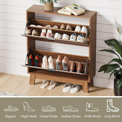 Shoe Cabinet Storage for Entryway - Image 4