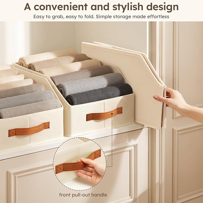 Homsorout Fabric Storage Bins for Organizing - Image 6