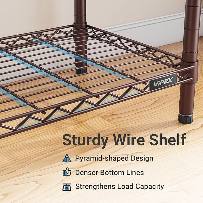 VIPEK V5 Portable Closet Wardrobe Heavy Duty Clothes Rack Metal Freestanding - Image 7