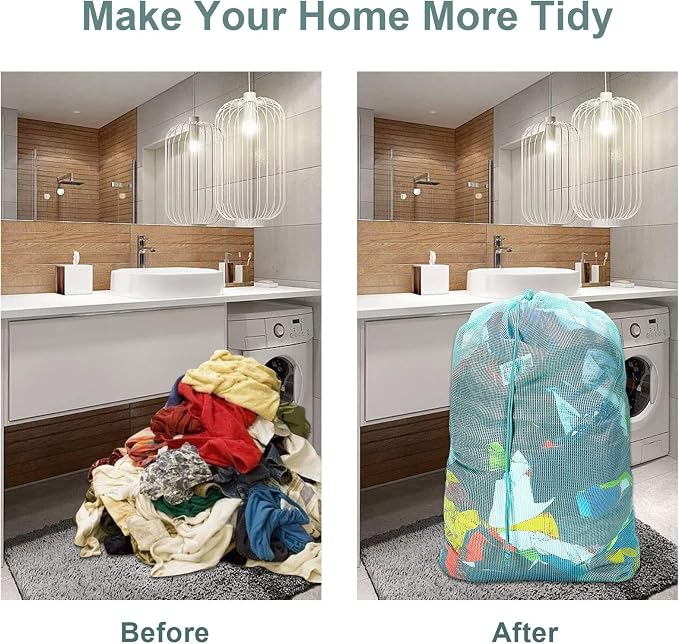 Mesh Laundry Bags, Heavy Duty - Image 4