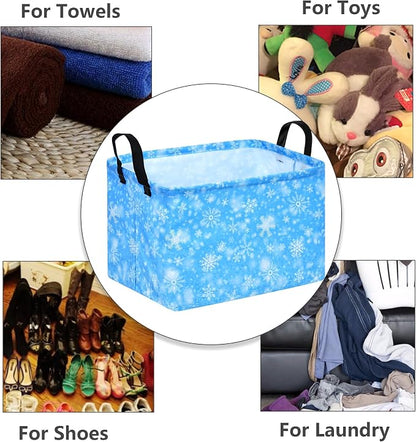 MAIZMZ Girls Storage Basket Kids Gift Storage Bins Foldable Closet Organizer - Image 6