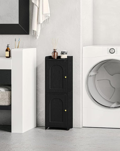 Hzuaneri Bathroom Storage Cabinet, Small Corner Floor Cabinet - Image 3