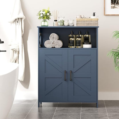 Homhedy Farmhouse Bathroom Storage Cabinet - Image 11