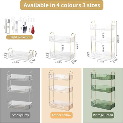 YCIA&DONE Bathroom Organizer Countertop, Makeup Storage, Skincare Cosmetic Tray - Image 5