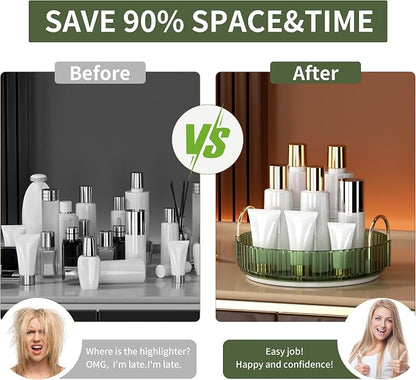 YCIA&DONE 360 Rotating Makeup Organizer and Storage - Image 7