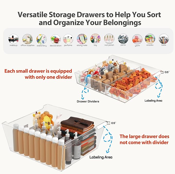 WOPITUES Mobile Storage Cabinet - Image 4