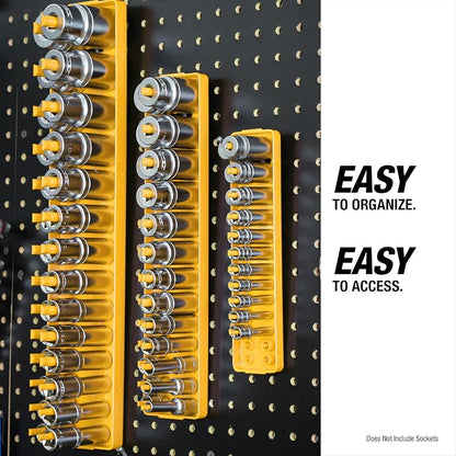 OEMTOOLS 22238 6 Piece SAE and Metric Socket Tray Set, SAE and Metric Socket - Image 2