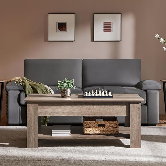Yaheetech 47.2 in Lift Top Coffee Table - Image 4