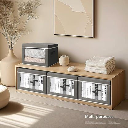 Homsorout Storage Boxes with Lids - Image 6