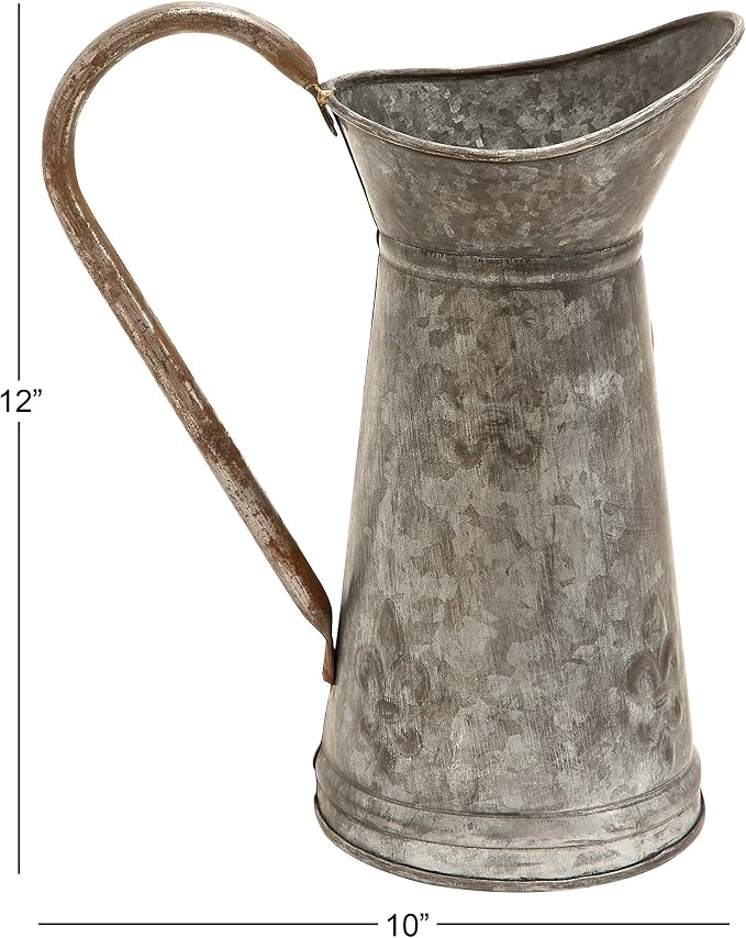 Deco 79 Metal Watering Can Indoor/Outdoor Planter - Image 9