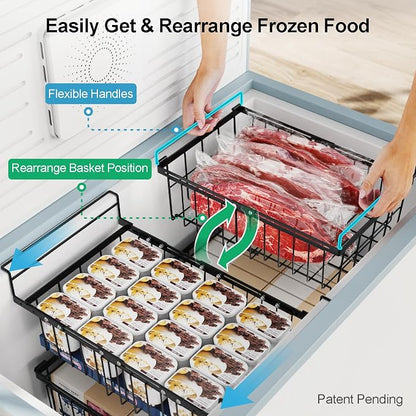 iSPECLE Deep Freezer Organizer Bins - Image 3