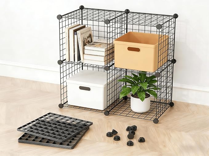 36 Pcs Wire Cube Plastic Connectors - Image 3