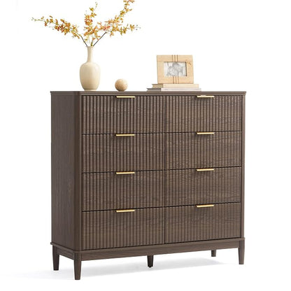 LINSY Fluted Dresser for Bedroom by Linsy