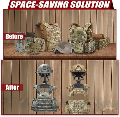 Helmet Wall Mount Motorcycle Helmet Holder Rack - Image 8